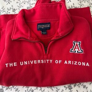 Jansport Red University of Arizona Sweatshirt